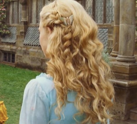 Disney Girls, Cinderella, Coquette Hair, Cinderella Aesthetic, Cinderella 2015, Lily James, Save The Day, Tangled, Lily