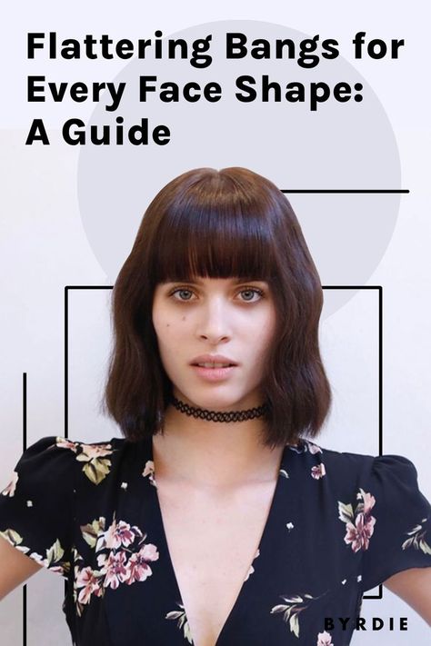 Found: The Best Bangs for Every Face Shape, According to Experts Bangs For Face Type, Bangs For Narrow Face, Best Bangs For Diamond Face Shape, Oval Face Bangs Short Hair, Fringe For Oval Face Shape, Bangs Diamond Face Shape, Heart Face Bangs, Bangs For Inverted Triangle Face, Bangs Small Forehead Face Shapes