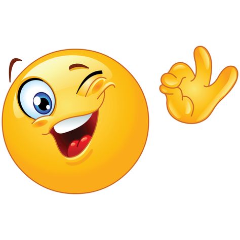 Wink and big OK to your pals with this super cool Smiley for chat. Copy the chat code from: ▶ http://www.symbols-n-emoticons.com/2012/09/facebook-smiley-winking-ok.html Faces Emoji, Images Emoji, Emoticon Faces, Emoticons Emojis, Emoji Symbols, Funny Emoji Faces, Funny Emoticons, Emoji Love, Emoji Pictures