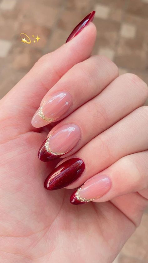 Red And Gold Nails, Beauty Hacks Nails, Hippie Nails, Spring Nail Designs, Simple Gel Nails, Brighter Days, Casual Nails, Pretty Gel Nails, Spring Nail