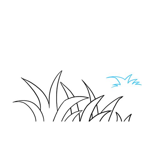 How to Draw Grass – Really Easy Drawing Tutorial Cartoon Grass, Grass Drawing, Silk Painting Techniques, Easy Acrylic Painting Ideas, Grass Painting, Botanical Line Drawing, Inspirational Canvas Art, Acrylic Painting Ideas, Easy Acrylic Painting