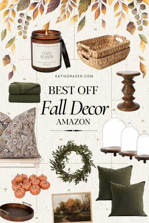 Fall Decor Amazon, Fall Decor Trends 2024, Minimalist Autumn Decor, Fall 2024 Home Decor Trends, Southern Fall Decor, Cottage Core Fall Decor, Fall 2024 Decor, 2024 Fall Decor Trends, Fall 2024 Decor Trends