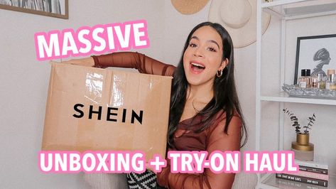 sharing a massive SHEIN unboxing and try-on clothing haul Shein Unboxing, Aesthetic Fall Outfits, Fall Outfits Aesthetic, Shein Haul, Influencer Style, Fashion Haul, Clothing Haul, Fall Inspo, Influencers Fashion