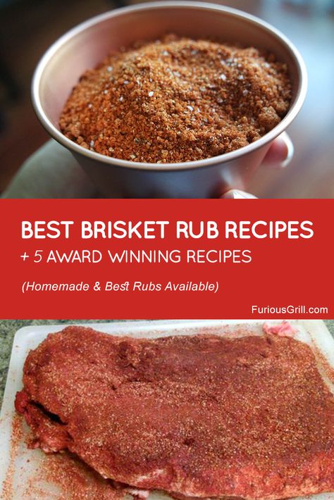 Smoker Seasonings, Brisket Rubs, Best Brisket Rub, Award Winning Recipes, Brisket Rub Recipe, Smoked Beef Brisket Recipes, Best Brisket, Bbq Rub Recipe, Brisket Recipes Smoked