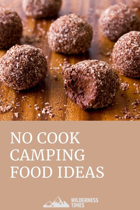 Want to camp without cooking? Our list of 16 camping foods requires no cooking or refrigeration, making your trip a breeze. No Cook Camping Food, Camping Foods, Camping Food Ideas, Camp Food, No Cook, No Cooking, Camping Meals, Camping Food, Food Ideas