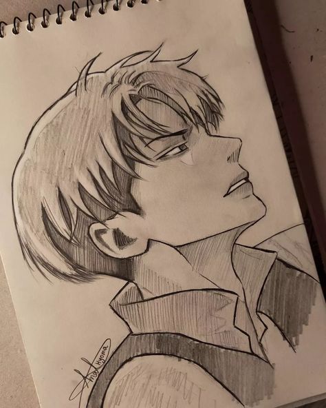 Cool Sketch Ideas Creativity Aesthetic, Levi Eyes, Levi Art, Levi Drawing Easy, Levi Ackerman Aesthetic, Levi Drawing, Levi Ackerman Drawing, Levi Ackerman Sketch, Levi Painting