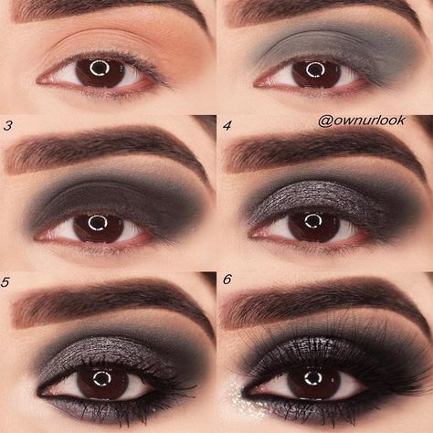 Smokey Eye Tutorial For Grunge Makeup #eyesmakeup #makeuptutorial Fly Makeup, Eyeliner Smokey, Make Up Guide, Smokey Eyes Tutorial, Grunge Makeup Tutorial, 90s Makeup Look, Rock Makeup, Eyeshadow Tutorial For Beginners, Best Makeup Remover