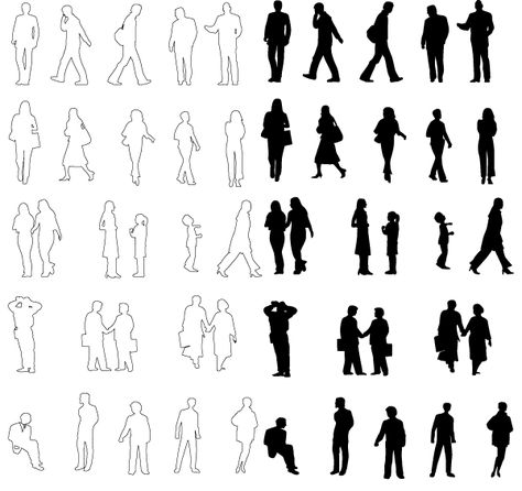 손 로고, Silhouette Architecture, Person Silhouette, Architectural Scale, ポップアート ポスター, Henning Larsen, People Png, Silhouette People, Architecture People