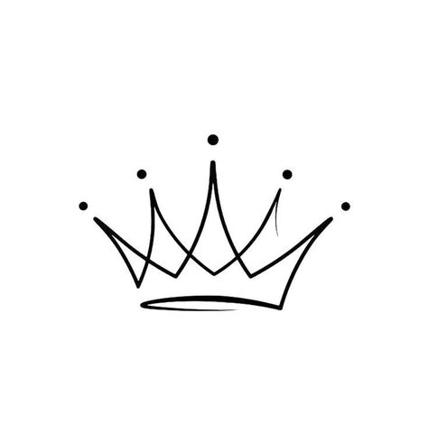 Minimal Crown Tattoo, Dance Quote Tattoos, Drawing Chicano, Simple Crown Tattoo, Tattoos Elegant, Tiara Tattoo, Crown Tattoos For Women, Small Crown Tattoo, Crown Tattoos