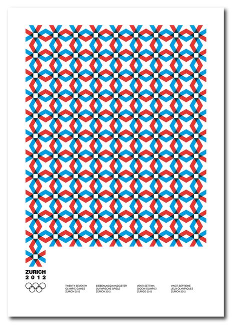 Olympic Poster, Sport Poster Design, Typography Layout, Design Graphique, Graphic Design Typography, Graphic Patterns, Zurich, Graphic Design Posters, Geometric Art