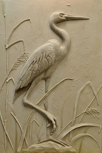 Drywall Art, Bird Carving, Plaster Wall Art, Clay Wall Art, Relief Sculpture, Plaster Art, Carving Designs, Sculpture Painting, Wood Carving Art