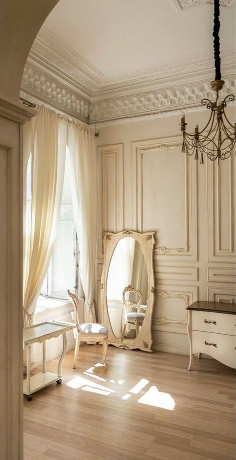 French Interior Bedroom, Paris Rooms, Parisian Interior, French Style Homes, Luxury Homes Interior, Home Room Design, Elegant Homes, Room Aesthetic, Kiev