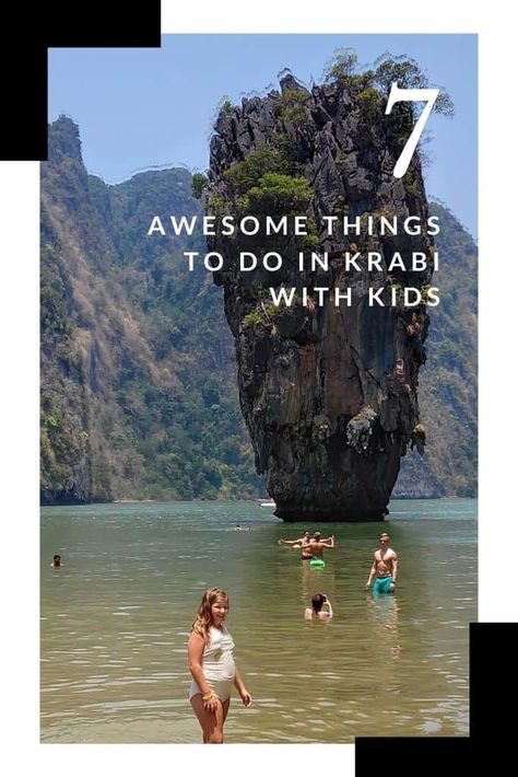 Things to do in Krabi with kids    Karbi | Krabi Thailand | Andaman | Andaman Islands | Thailand beaches | Night market | Karbi night markets | Boat tours | James Bond Thailand | Sunset | cruise | AoNang | AoNang beach | via @wyldfamtravel Islands Thailand, Ao Nang Beach, Thailand Beach, Andaman Islands, Railay Beach, Visit Asia, Krabi Thailand, Thailand Beaches, Visit Thailand