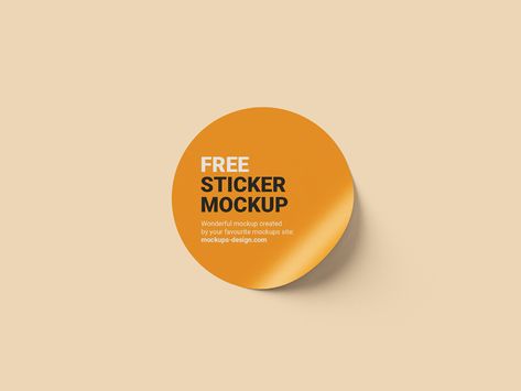 Free round sticker mockup - Mockups Design Sticker Mockup, Round Sticker Labels, Macbook Mockup, Photoshop Projects, Iphone Mockup, Sticker Template, Psd Mockup Template, Mockups Design, Logo Mockup