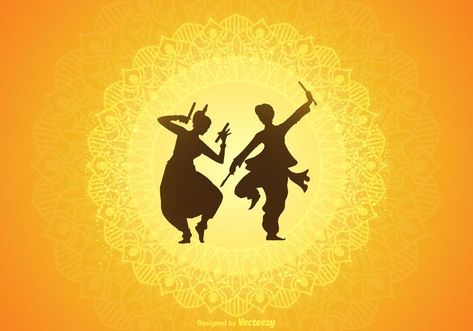 Garba Vector Background Wedding Background Wallpaper, Hipster Tattoo, Wedding Card Design Indian, India Poster, Vector Art Design, Navratri Images, Digital Marketing Design, Banner Background Images, Photo Frame Gallery