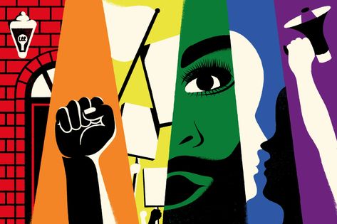 From Stonewall to the Present, Fifty Years of L.G.B.T.Q. Rights | The New Yorker Lgbtq History, Stonewall Uprising, Gay Rights Movement, Pride Event, Stonewall Riots, Faux Stone Panels, Social Studies Curriculum, Lgbt History, Lgbt Rights