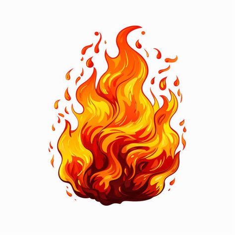 Cartoon Fire Png Clipart in Chiaroscuro Art Style Illustration: 4K Vector & PNG Fire Words Art, Fire Illustration Art, Digital Art Cartoon Style, Fire Outline, Fire Stencil, Fire Digital Art, Flames Png, Flame Illustration, Fire Clipart