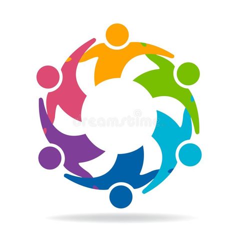 Logo teamwork friendship unity business colorful people icon logotype vector vector illustration Unity Image, Teamwork Logo, Unity Logo, Social Media Icons Vector, Colorful People, Initials Logo Design, Church Logo, Community Logo, People Icon