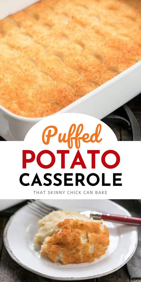 Potato Puff Casserole, Easy Potato Casserole, Easy Puff, Chicke Recipes, Easy Potato Recipes, Best Casseroles, Side Dish Recipes Easy, Potato Casserole, Baking Blog