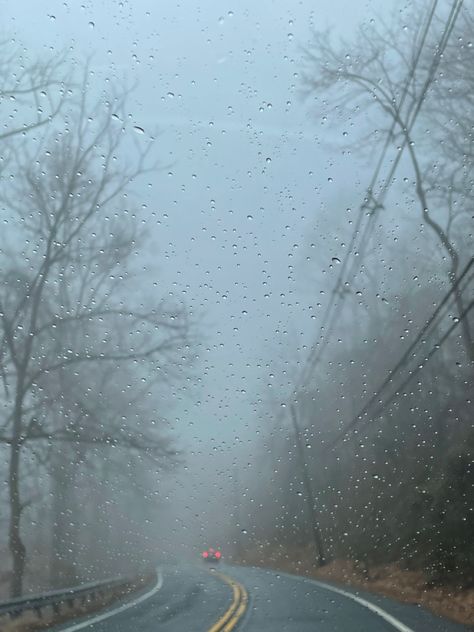 #rainy#moody#aesthetic#storm#darkacademia#drive#fog#fairygrunge#fall#winter#nature Winter Fog Aesthetic, Rainy Winter Aesthetic, Winter Rain Aesthetic, Grey November, Fog Aesthetic, Midwest Fall, Pnw Aesthetic, Moody Weather, November Mood