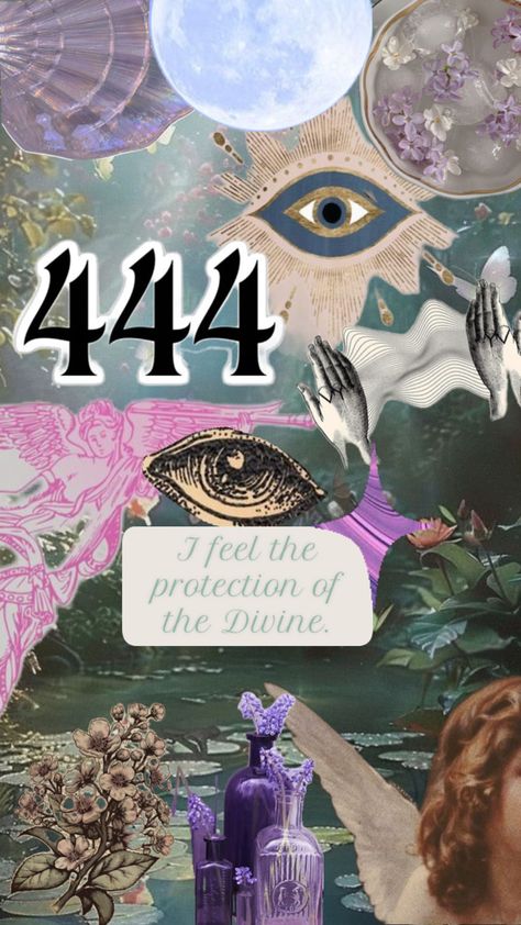 Angel number 444 — protection and stability 444 Angel Numbers, 444 Angel Number, Angel Number 444, Angel 444, Manifesting Vision Board, Energy Healing Spirituality, Angel Number, Angel Numbers, The Angel