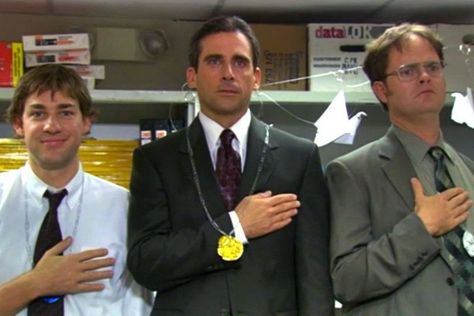 The Office. Season 2: Episode 3 "Office Olympics" Office Olympics, Work Games, The Office Characters, Office Icon, The Office Show, Healthy Workplace, Reunion Games, Team Activities, Office Tv