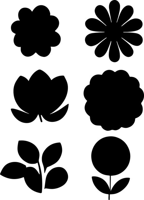 Download this free vector of Flower Shapes Silhouettes from Pixabay's vast library of royalty-free stock images, videos and music. Cactus Cartoon, Moon Silhouette, Flower Shapes, Bloom Blossom, Tree Silhouette, Free Photoshop, Nature Plants, Frame Wreath, Rose Bouquet