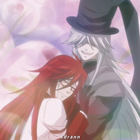 Characters With Glasses, Adrian Crevan, Black Butler Wallpaper, Black Butler Grell, Grell Sutcliff, Black Butler Manga, Black Butler Sebastian, Black Butler Characters, Black Butler 3