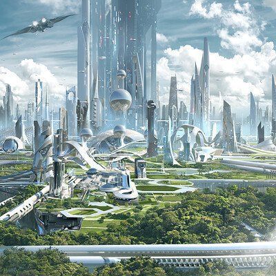 Scifi City, Hidden City, Sci Fi Architecture, Sci Fi Landscape, Sci Fi City, Sci Fi Environment, Fashion Architecture, Scifi Art, Spaceship Art