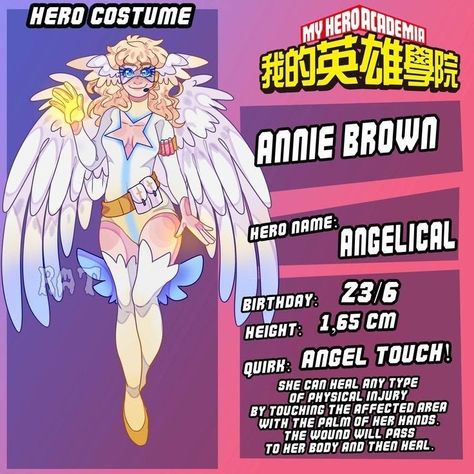 Bnha Quirks Ideas, Angels Touch, Animated Cartoon Movies, My Hero Academia Costume, My Hero Academia 2, Hero Time, Super Hero Outfits, Hero World, Hero Costumes