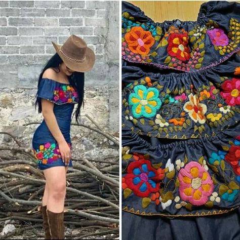 Beautiful Off The Shoulders Dress Mexican Fiesta Party Outfit, Mexican Dresses For Women, Mexican Outfits For Women, Mexican Theme Party Outfit, Party Outfit Women, Mexican Outfits, Outfit Mexicano, Xv Ideas, Adidas Dress