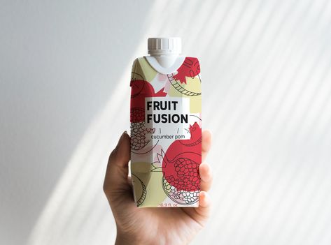 Tetra-Pak Juice Box Packaging on Behance Tetra Pak Packaging Design, Tetra Pack Design Juice Packaging, Juice Carton Packaging, Juice Carton Design, Juice Packaging Design Carton, Food Business Packaging, Juice Branding Design, Juice Box Packaging, Juice Box Design