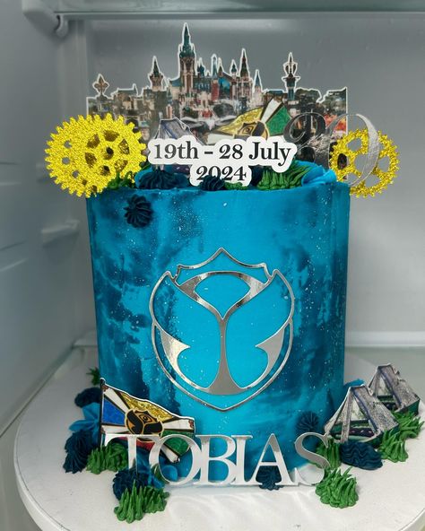 Tomorrowland themed cake 🎉 #tomorrowlandcake #birthdaycake #30th #party #baking #foryou 30th Party, Animal Cakes, Themed Cakes, Birthday Cake, Baking, Cake, Birthday, Quick Saves, Instagram