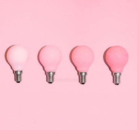 Lightbulbs, Pink, Artistic Pink Lightbulb, Pink Photography, Baby Pink Aesthetic, Rosé Aesthetic, Lightbulbs, Pastel Pink Aesthetic, Pink Vibes, Pink Themes, Pink Eyes