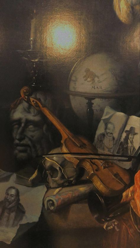 Classical Musical Aesthetic, Violin Painting Aesthetic, Classic Violin Aesthetic, Violin Dark Academia, Dark Violin Aesthetic, Classical Music Aesthetic Art, Aesthetic Violin Wallpaper, Old Aesthetic Paintings, Violin And Piano Aesthetic