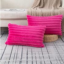 Hot Pink Room, Hot Pink Throw Pillows, Preppy Pillows, Cover For Couch, Preppy Bedroom, Pink Room Decor, Bed Chair, Pink Throw Pillows, Preppy Room Decor