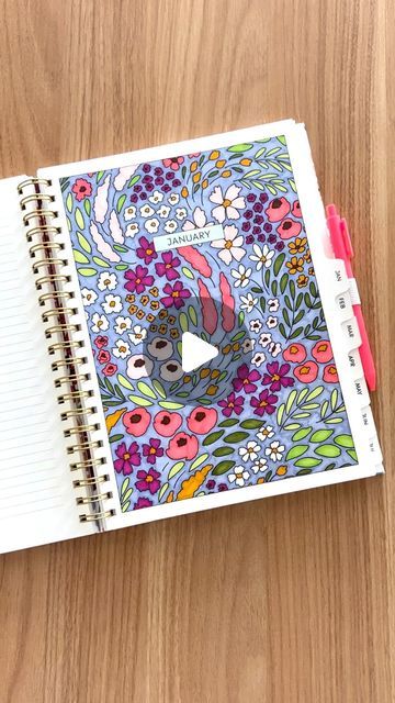 Elyse Breanne Design️® on Instagram: "each month tab has a coloring page so there’s 12 coloring pages included :)" Elyse Breanne, A Coloring Page, Coloring Page, Coloring Pages, On Instagram, Color, Instagram, Design, Colouring Pages