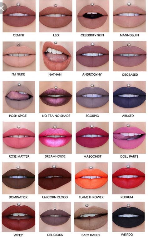 Click on the link to continue reading 🔥👀 #lipstick #lipstickshades #lipsticktutorial #lipstickcolors Winter Lip Color, Diy Dry Shampoo, Alat Makeup, Lipstick Kit, Batons Matte, Lip Gloss Colors, Star Makeup, Make Up Brush, Lip Swatches