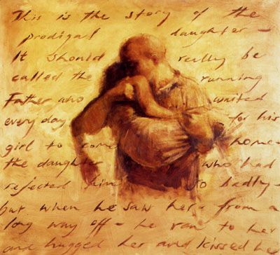 Hosea And Gomer, Prodigal Daughter, Charlie Mackesy, Prodigal Son, Me Too Lyrics, Christian Music, Christian Art, A Child, Oil On Canvas