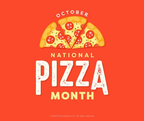 Did you know that October is National Pizza Month? National Pizza Month, Pizza Sign, Pediatric Dental, Island City, Pediatrics, Braces, Knowing You, Did You Know, Pizza