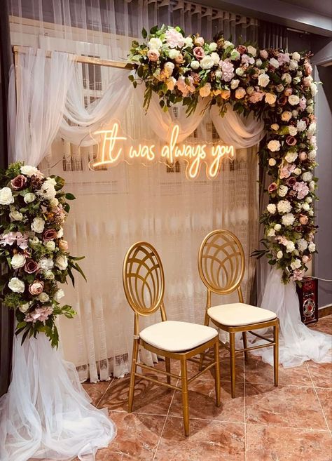 Engagement Stage, Flower Aesthetics, Nikah Decor, Engagement Stage Decoration, Reception Stage Decor, Reception Backdrop, Wedding Background Decoration, Wedding Reception Backdrop, Wedding Entrance Decor