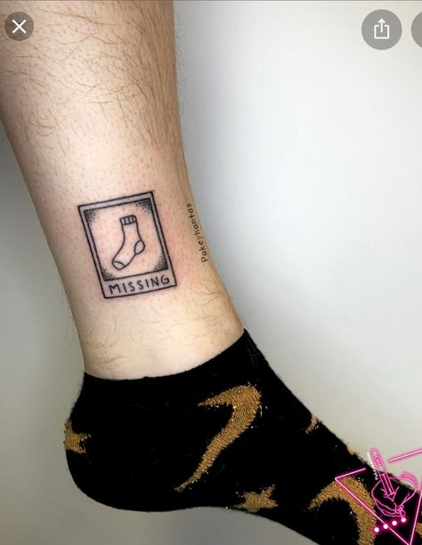 Socks Tattoo Ideas, Sock Tattoo Ideas, Socks Tattoo, Stick And Poke Tattoos, Sock Tattoo, Lightbulb Moment, Stick And Poke Tattoo, Stick N Poke Tattoo, Hand Poked Tattoo