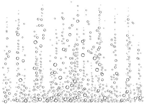 Bubble Drawing, Water Illustration, Water Bubbles, Fabric Wall Art, Background Wall, Free Vector Graphics, Air Bubbles, Vector Graphics, Wall Mural