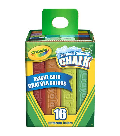 Crayola Crayon Colors, Crayola Chalk, Toddler Crayons, Keeping Kids Safe, Art Supply Stores, Crayola Crayons, Sidewalk Chalk, Sewing Art, Outdoor Art