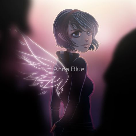 Anna Blue Destiny Blue, Anna Blue, Butterfly Fairy Wings, Blue Diy, Top Movie, Silent Scream, Emo Love, Word Girl, Emo Art