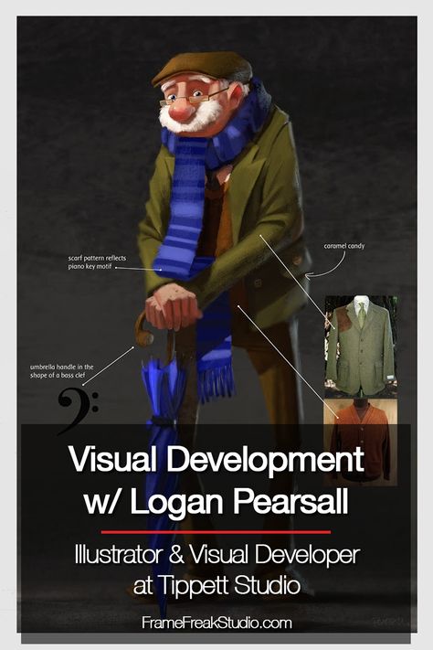 Logan Pearsall is a Visual Development Artist based out of Oakland, California. He is currently working at Tippett Studio in Berkeley, CA as a Texture and Look Development Artist, where he’s had the opportunity work with an amazing group of artists, and work on a variety of shows ranging from commercials, to feature films, to theme park rides. Development Illustration, Monster Strike, Theme Parks Rides, Piano Key, Oakland California, Visual Development, Cool Animations, Feature Film, Theme Park