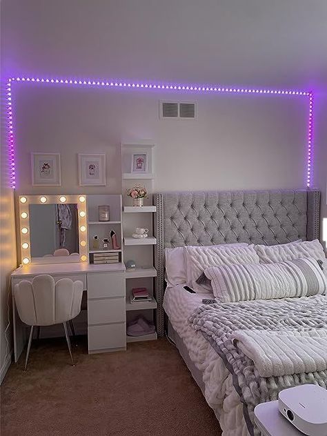 White Room Decor, Luxury Room Bedroom, Classy Bedroom, Room Redesign, Girl Bedroom Designs, Preppy Room, Redecorate Bedroom, Luxury Rooms, Girl Bedroom Decor