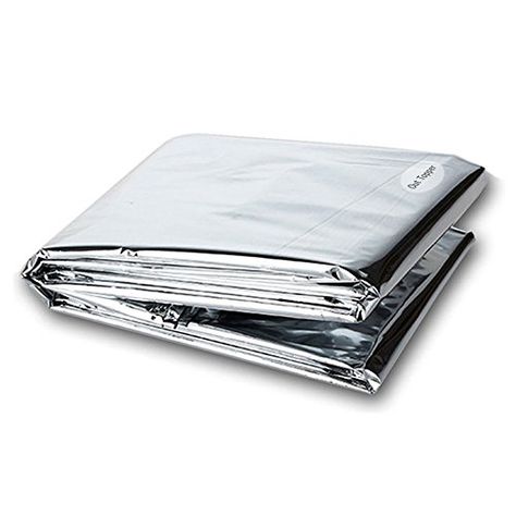 Camping Emergency Blankets - 2 Pack Emergency BlanketSpace BlanketSurvival BlanketThermal BlanketSleeping BlanketSilver Foil BlanketCamping MatEmergency Shelter Outdor GearSilver ColorFirst Aid Kits Keep You Warm * Visit the image link more details. Survival Essentials, Camping Accesorios, Space Blanket, Emergency Blankets, Emergency Blanket, Survival Blanket, Thermal Blanket, Greenhouse Plants, Plant Covers