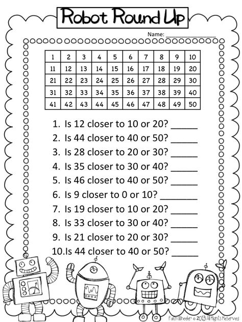 1st Grade Fantabulous: Let's Go Dawgs... I mean Bama!!!! Rounding Worksheets, Math Rti, Go Dawgs, Math Number Sense, Math School, Math Intervention, Teacher's Blog, Second Grade Math, Third Grade Math