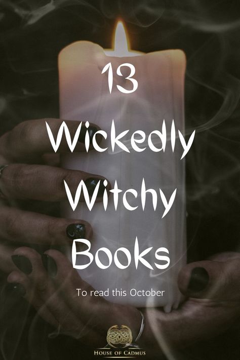 Gothic Books To Read, Books For October, Witchy Novels, Witchy October, Books About Witches, Pagan Books, Witchy Books, October Reading, Autumn Witch